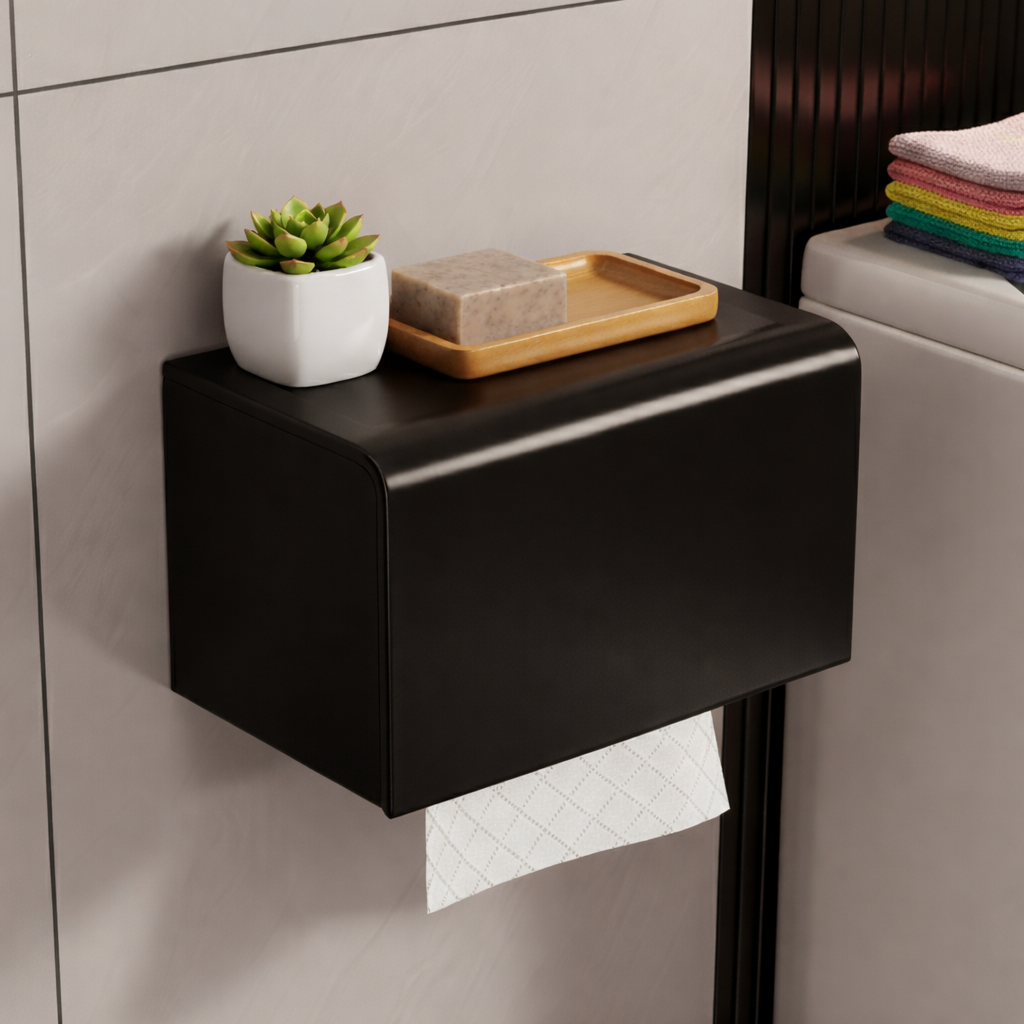 Wall Mounted Waterproof Bathroom Paper Holder